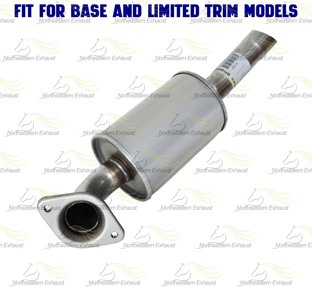 Exhaust System Kit for 2004-2009 Toyota Highlander and Lexus RX330 RX350 3.3L 3.5L