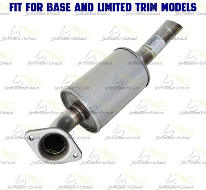 Exhaust System Kit for 2004-2009 Toyota Highlander and Lexus RX330 RX350 3.3L 3.5L