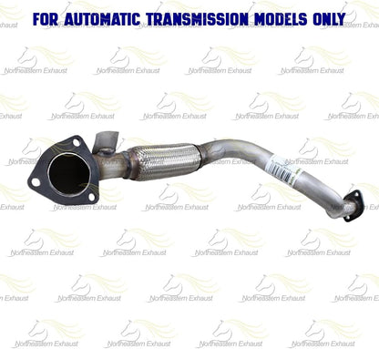 2004-2008 Chevrolet Aveo 1.6L Exhaust Front Flex Pipe Stainless Steel | For vehicle with Automatic Transmission