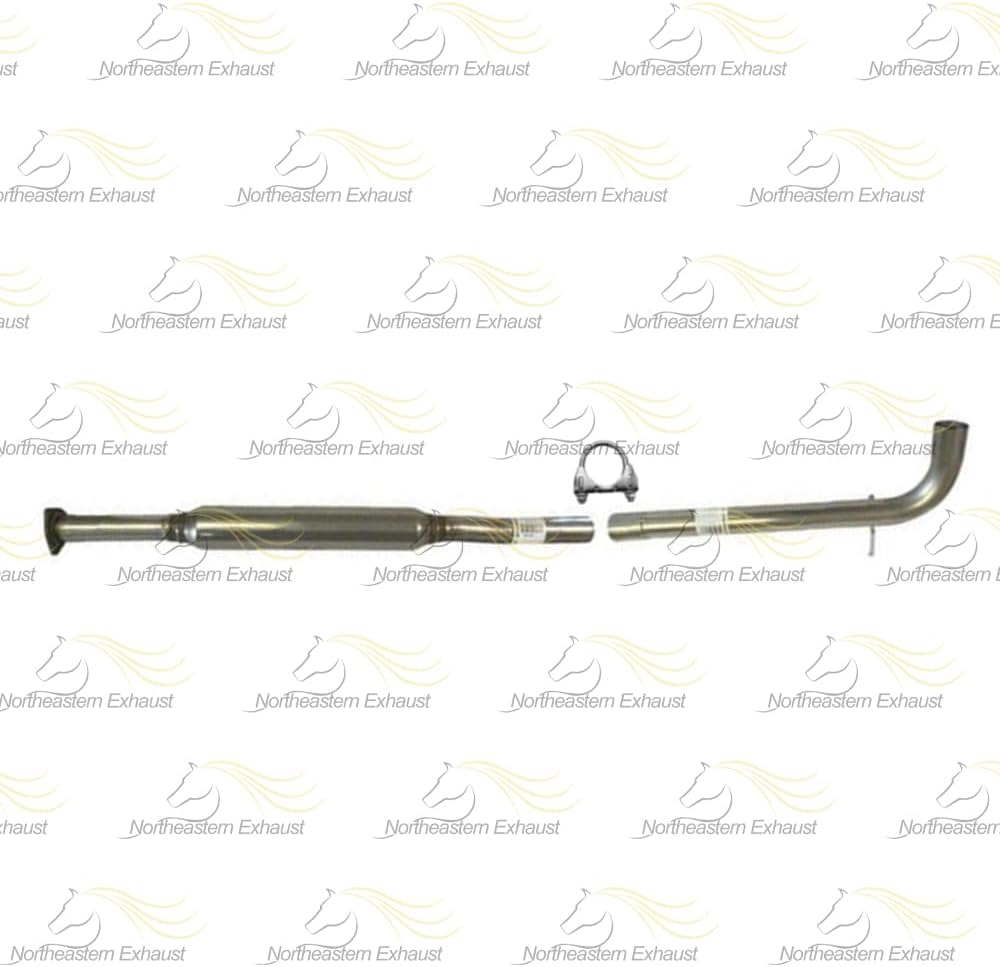 Exhaust Resonator Pipe and Muffler for 2007-2009 Chevy Equinox 3.4L | 2007-2009 Pontiac Torrent 3.4L
