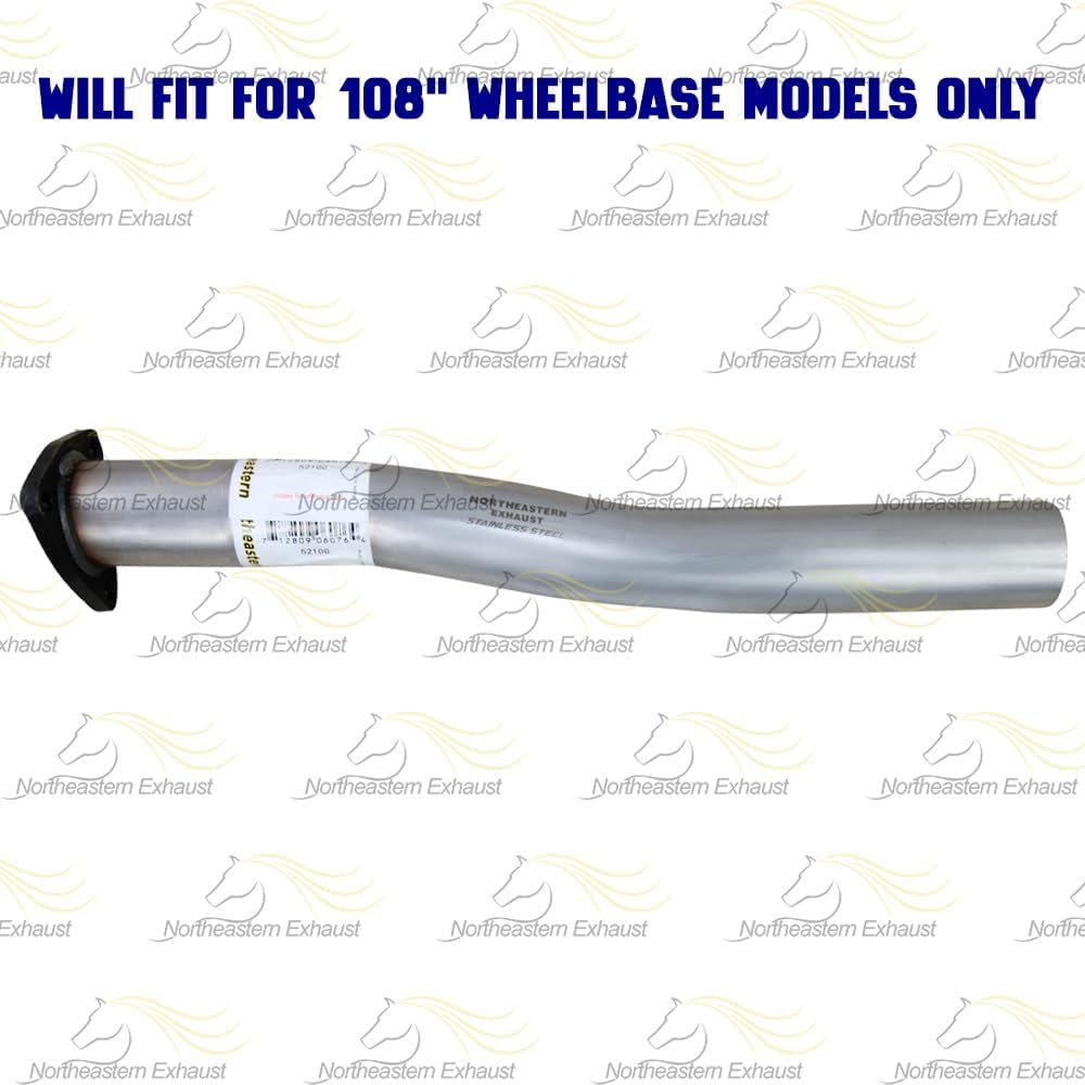 Exhaust Intermediate Pipe for 1996-2000 Chevy S10 2.2L | 1996-2000 GMC Sonoma 2.2L | 1996-2000 Isuzu Hombre 2.2L