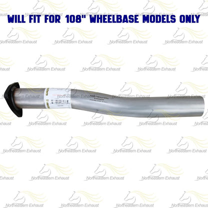 Exhaust Intermediate Pipe for 1996-2000 Chevy S10 2.2L | 1996-2000 GMC Sonoma 2.2L | 1996-2000 Isuzu Hombre 2.2L