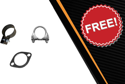 Exhaust Resonator Pipe and Muffler for 2003-2007 Volvo XC70 | 2003-2004 Volvo V70 2.5L