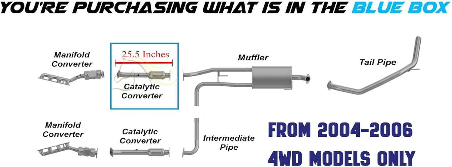 2004-2015  Nissan Titan 5.6L Catalytic Converter - EPA Approved