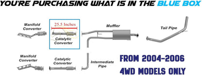 2004-2015  Nissan Titan 5.6L Catalytic Converter - EPA Approved