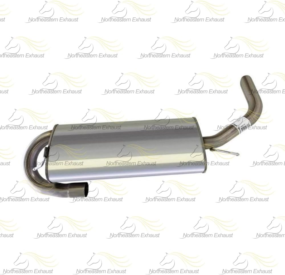 Exhaust Resonator Pipe and Muffler for 2007-2009 Chevy Equinox 3.4L | 2007-2009 Pontiac Torrent 3.4L