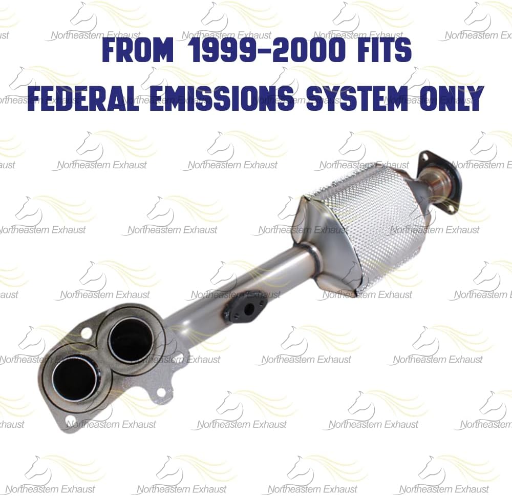 1996-2000 Toyota 4Runner 3.4L Catalytic Converter and Tail Pipe