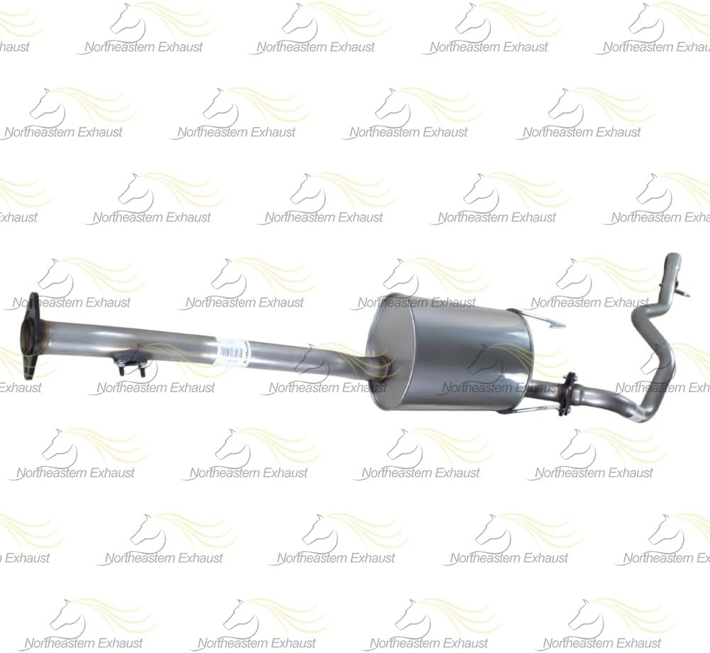 1996-2000 Toyota 4Runner 3.4L Exhaust Muffler and Tail Pipe | For vehicle with Federal Emissions