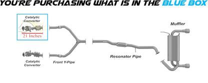 Passenger-Side Catalytic Converter for 2003-2008 Infiniti FX35 and 2006-2008 M35 3.5L