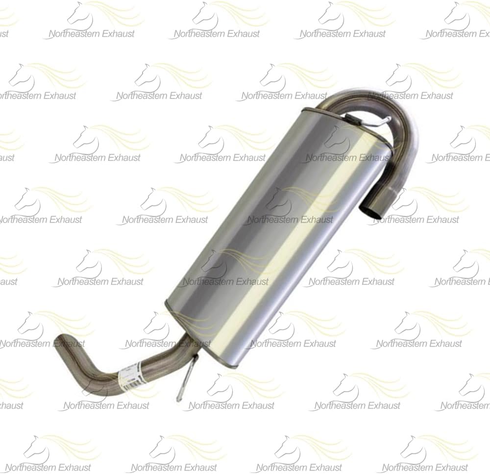 Exhaust Resonator Pipe and Muffler for 2007-2009 Chevy Equinox 3.4L | 2007-2009 Pontiac Torrent 3.4L