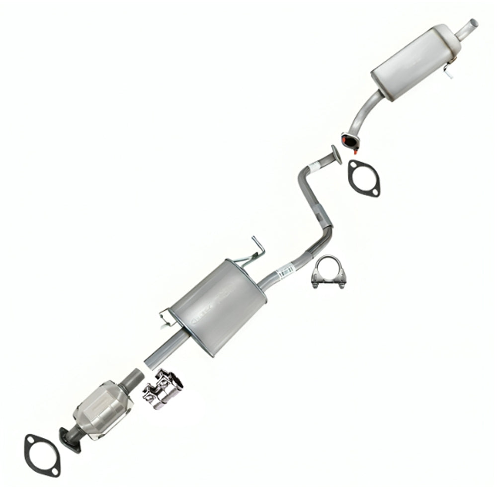 2014-2019 Kia Soul 1.6L Exhaust EPA Catalytic and Mufflers