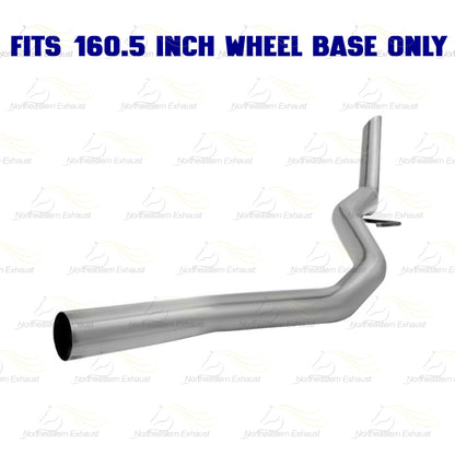 Intermediate Pipe, Muffler and Tail Pipe for 2007-2009 Ram 2500 and 2003-2008 Ram 3500 5.7L