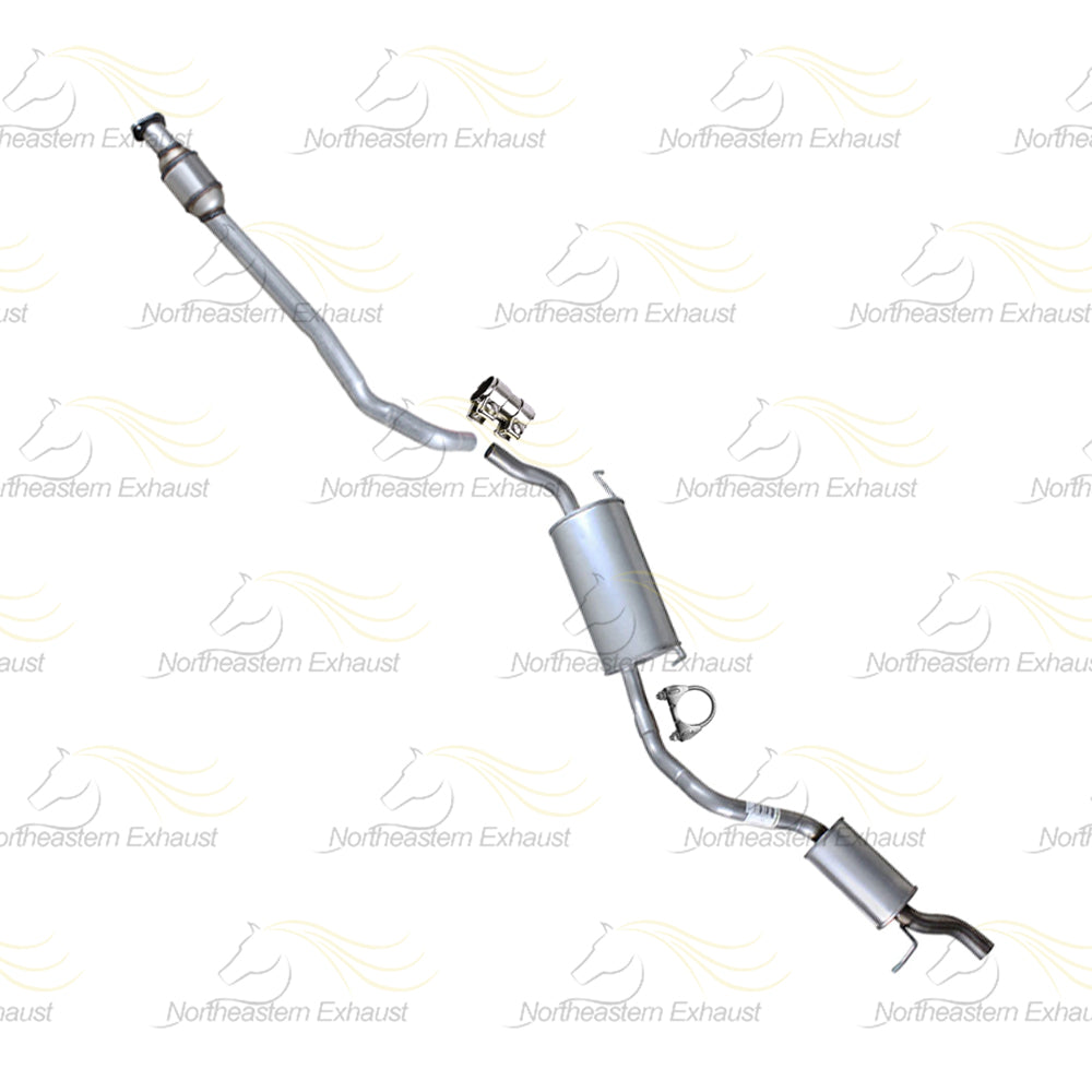 2010-2013 Ford Transit Connect 2.0L Catalytic Converter, Muffler and Resonator Pipe