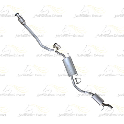 2010-2013 Ford Transit Connect 2.0L Catalytic Converter, Muffler and Resonator Pipe