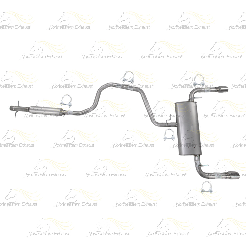 2008-2012 Chevy Malibu 3.6L Resonator, Intermediate Pipa and Muffler Exhaust