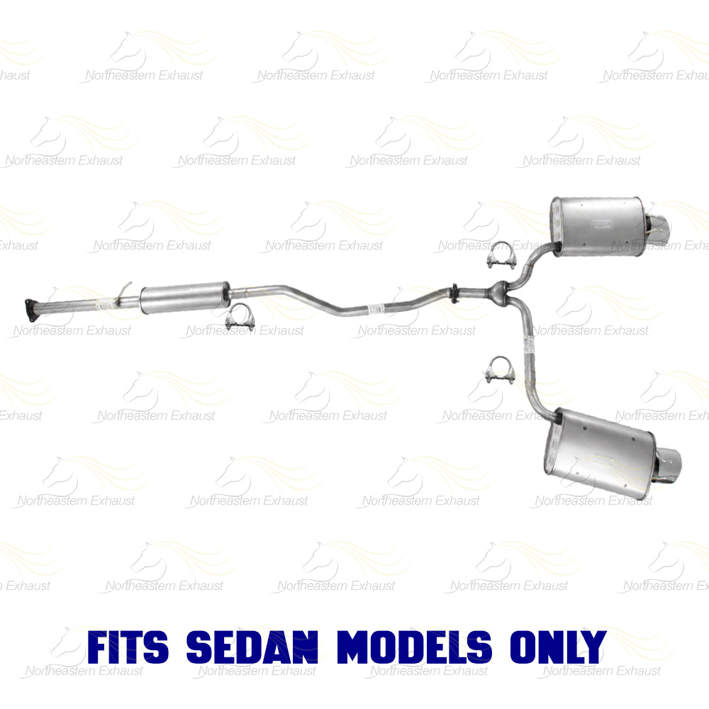 2016 Honda Accord 3.5L Cat-back Exhaust System Kit | SEDAN