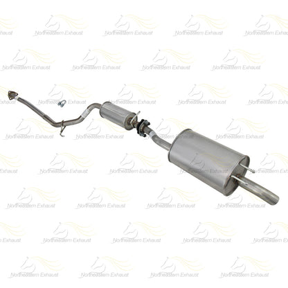 2014-2015 Honda Civic 1.8L Sedan Exhaust Pipes Muffler Resonator Kit