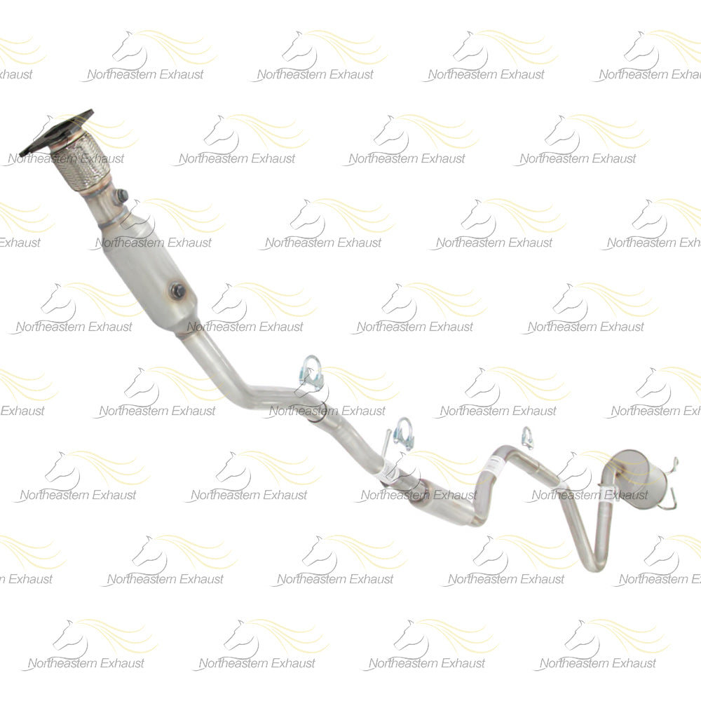 2015 Dodge Journey 2.4L Catalytic Converter, Resonator Pipe and Muffler