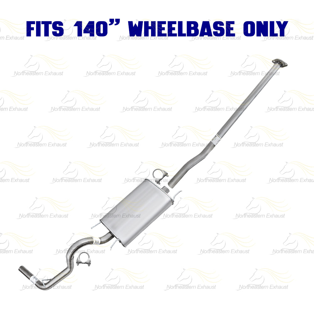 2005-2012 Toyota Tacoma 4.0L 140in WB Exhaust Muffler & Intermediate Pipe Kit
