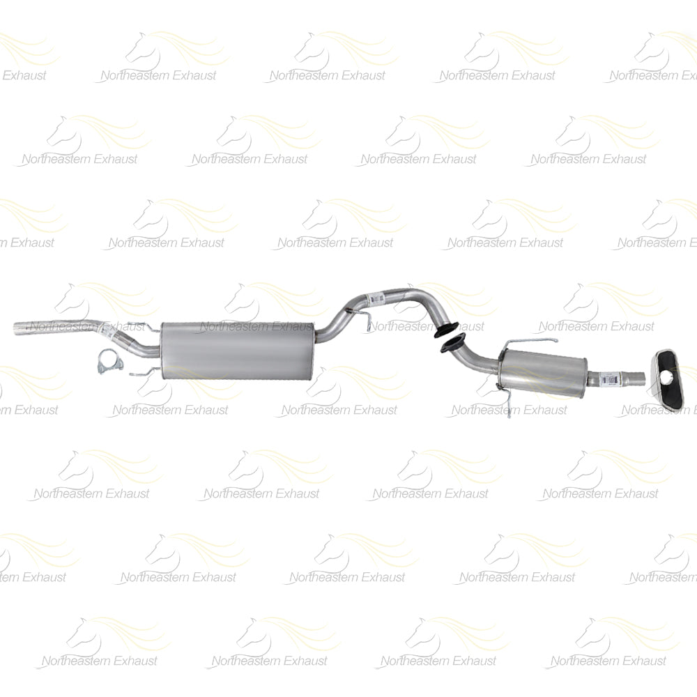 2013-2018 Hyundai Santa Fe Sport 2.4L Stainless Steel Exhaust Muffler & Tail Pipe w/ Tip