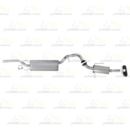 2013-2018 Hyundai Santa Fe Sport 2.4L Stainless Steel Exhaust Muffler & Tail Pipe w/ Tip