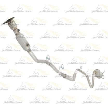 2010 Dodge Journey 2.4L Catalytic Converter, Resonator Pipe and Muffler