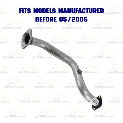 2005-2006 Scion TC 2.4L Stainless Steel Exhaust Front Pipe