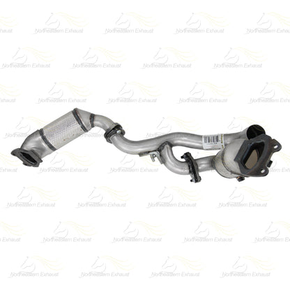 Pair of Catalytic Converter and Pipe for 2011-2014 Chrysler 200 | 2011-2016 Chrysler Town & Country 3.6L