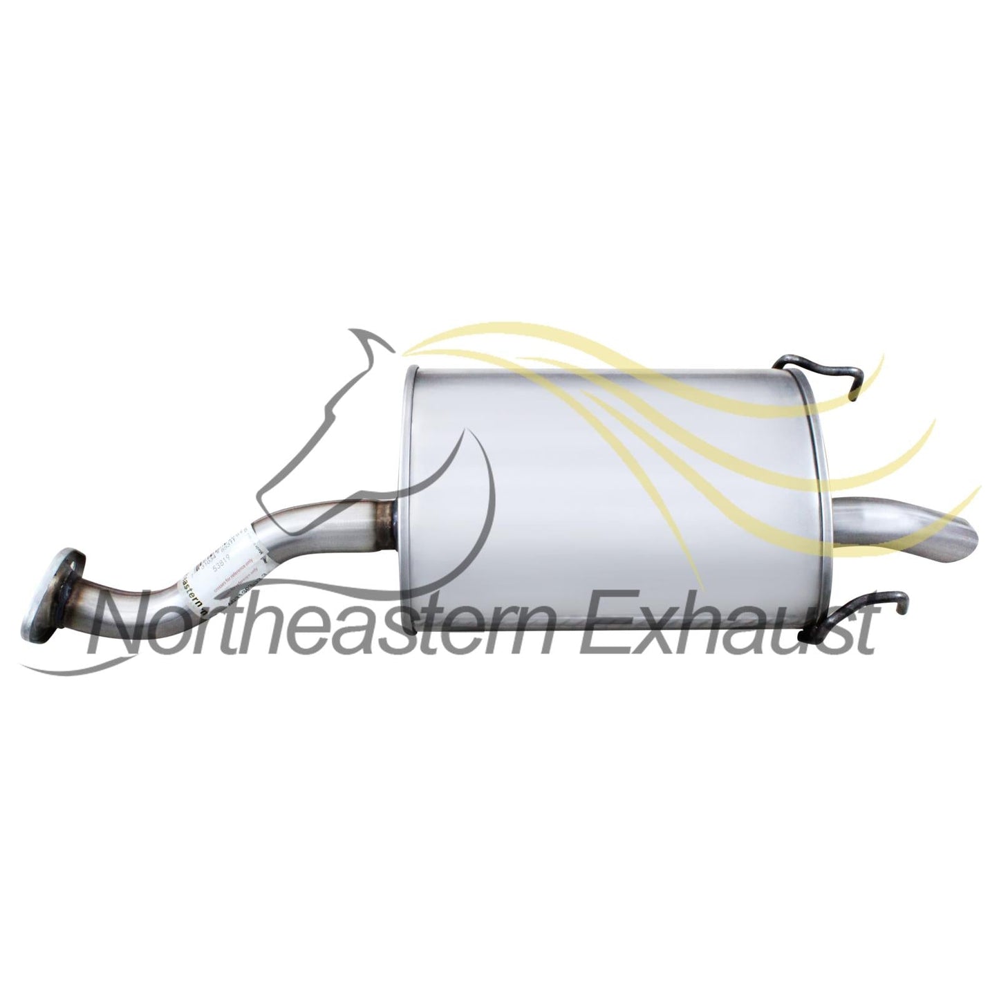 2007-2008 Honda Fit 1.5L Exhaust Muffler Tail Pipe