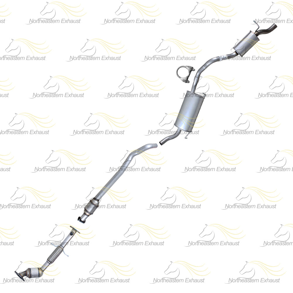 2010-2013 Ford Transit Connect 2.0L Complete Exhaust System with Catalytic