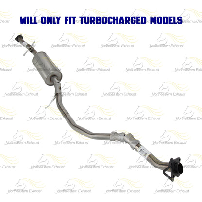 2007-2012 Acura RDX 2.3L Stainless Steel Muffler Assembly & Rear Muffler Kit