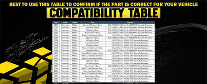 2004-2008 Chevrolet Malibu 2.2L | 2004-2006 Malibu 3.5L Exhaust Resonator Pipe