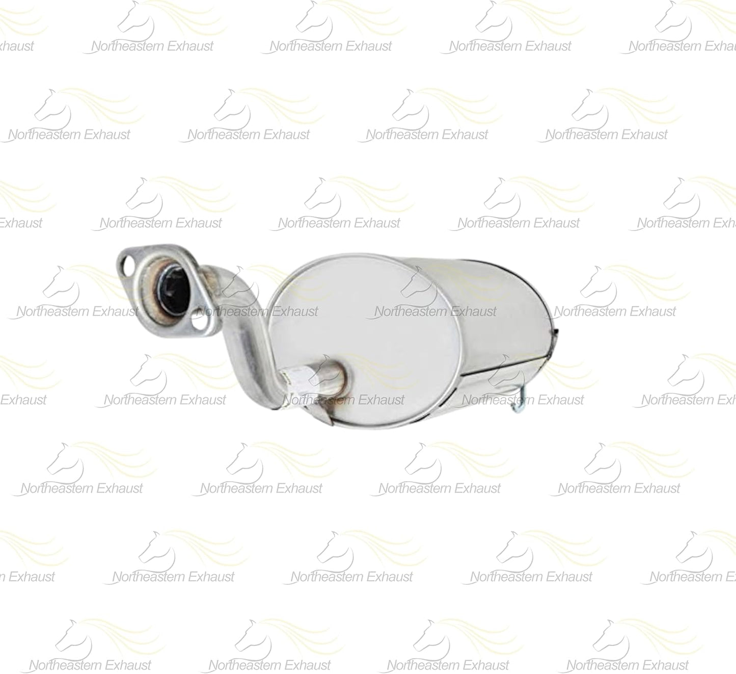 1996-2000 Honda Civic 1.6L Hatchback Exhaust Resonator Pipe and Muffler
