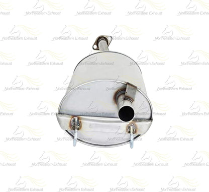 1996-2000 Honda Civic 1.6L Hatchback Exhaust Resonator Pipe and Muffler