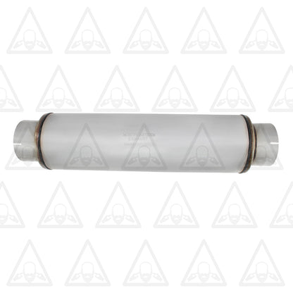 Universal Exhaust Muffler - 5 inches ID inlet / 5 inches outlet 24 inches body 30 inches Long