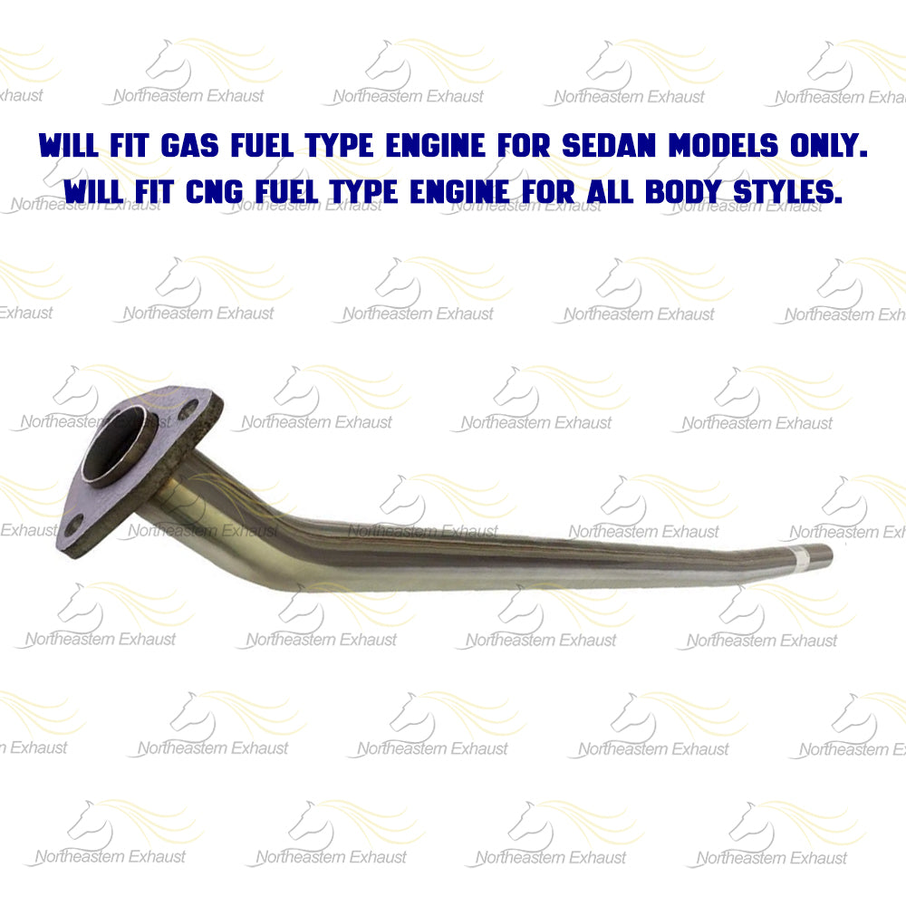 2012-2013 Honda Civic 1.8L EPA Approved Manifold Catalytic Converter and Exhaust Pipes