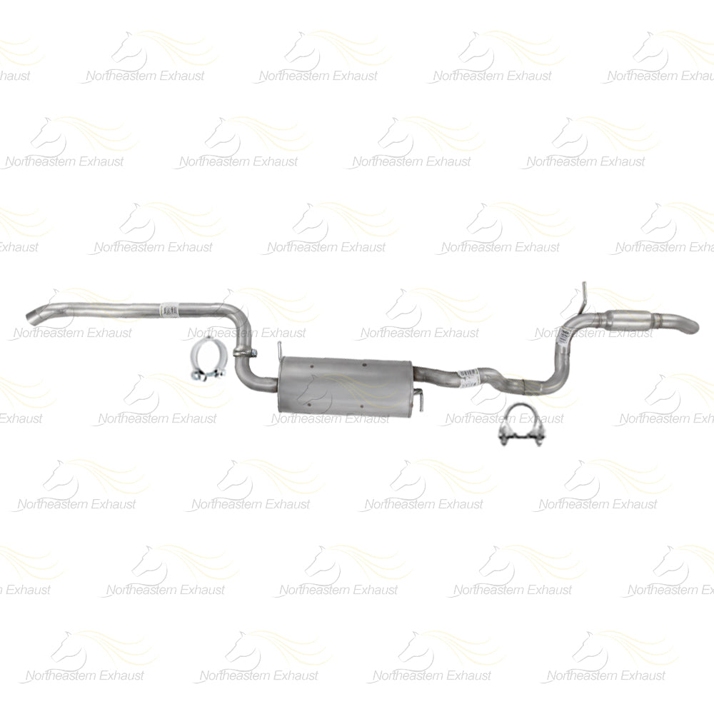 2011-2016 Chrysler Town & Country 3.6L Intermediate Pipe, Muffler & Resonator Kit | Stainless Steel