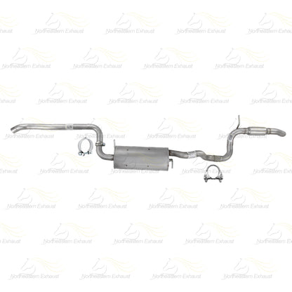 2011-2016 Chrysler Town & Country 3.6L Intermediate Pipe, Muffler & Resonator Kit | Stainless Steel