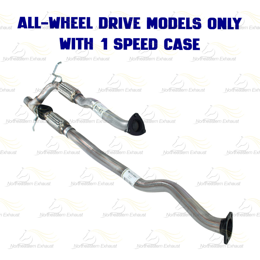 Front Pipe and Y-Pipe Exhaust for 2014-2018 Jeep Cherokee 3.2L and 2015-2017 Chrysler 200 3.6L | AWD