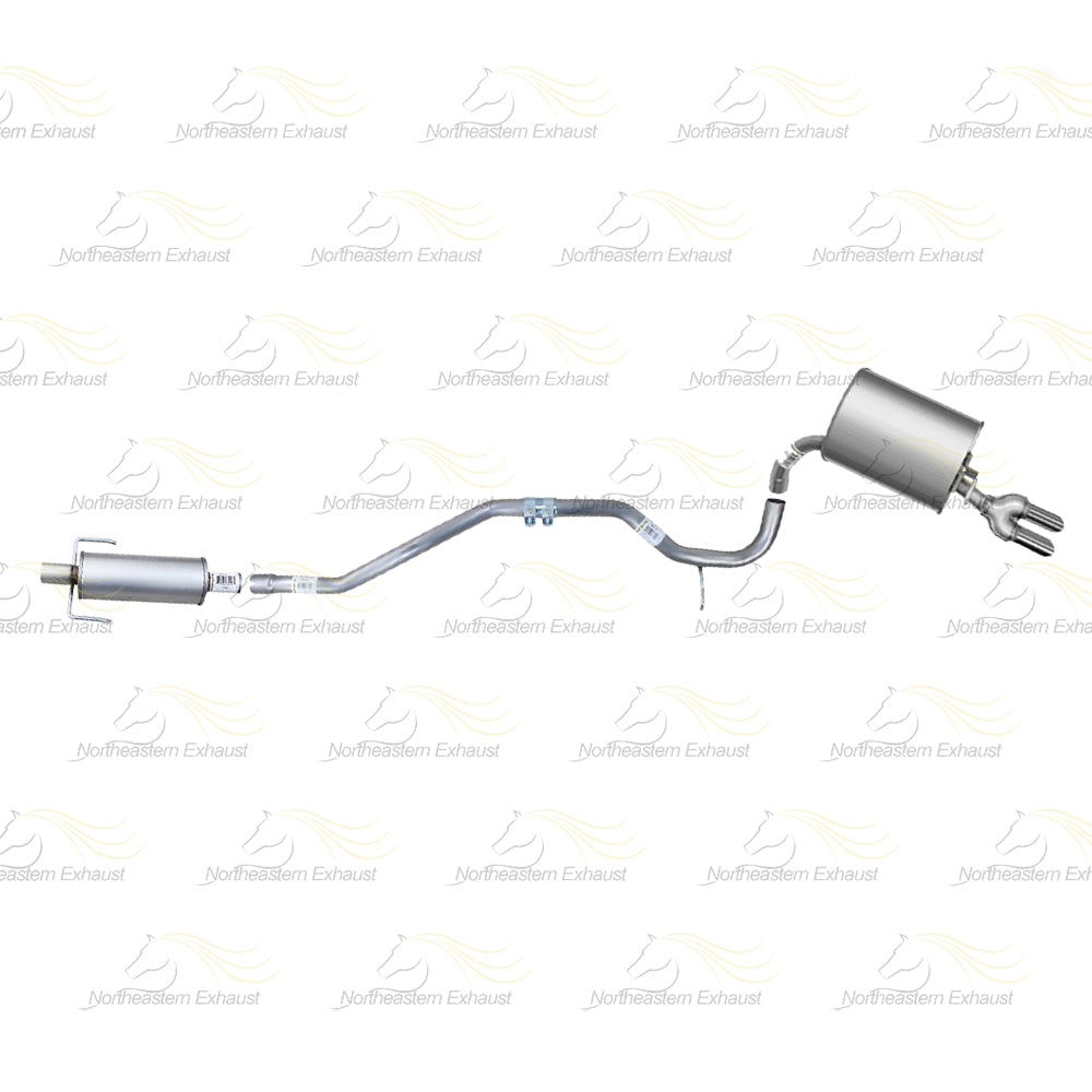 Resonator Pipe Muffler for 2006-2012 Ford Fusion 2.3L 2.5L | 2011-2012 Lincoln MKZ 2.5L | 2006-2011 Mercury Milan 2.3L 2.5L