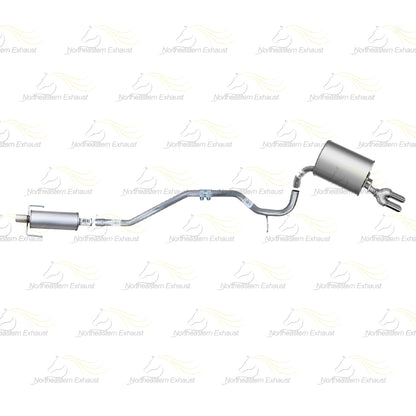 Resonator Pipe Muffler for 2006-2012 Ford Fusion 2.3L 2.5L | 2011-2012 Lincoln MKZ 2.5L | 2006-2011 Mercury Milan 2.3L 2.5L