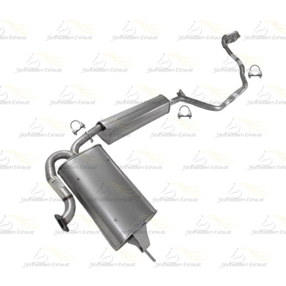 2004-2009 Nissan Quest 3.5L Exhaust Muffler w/ Resonator & Tail Pipe Kit | Stainless Steel