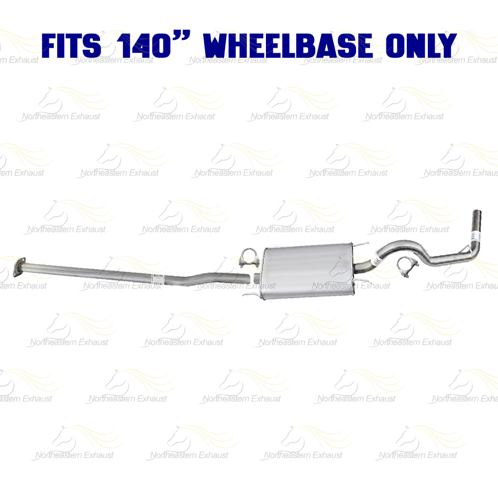 2005-2012 Toyota Tacoma 4.0L 140in WB Exhaust Muffler & Intermediate Pipe Kit