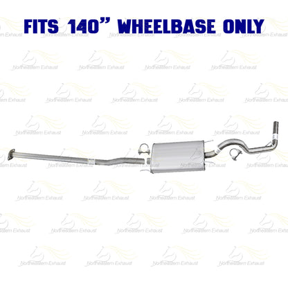 2005-2012 Toyota Tacoma 4.0L 140in WB Exhaust Muffler & Intermediate Pipe Kit