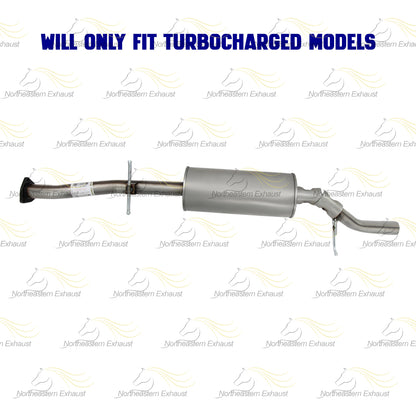 2007-2012 Acura RDX 2.3L Stainless Steel Exhaust Muffler Assembly