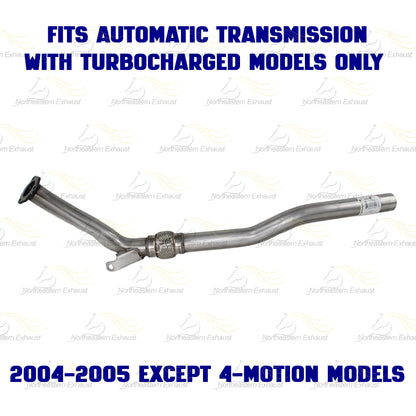 1998-2005 Volkswagen Passat 1.8L Intermediate Flex Pipe | For Automatic Transmission
