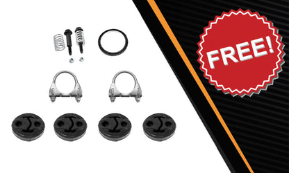 2005-2012 Toyota Tacoma 4.0L 140in WB Exhaust Muffler & Intermediate Pipe Kit