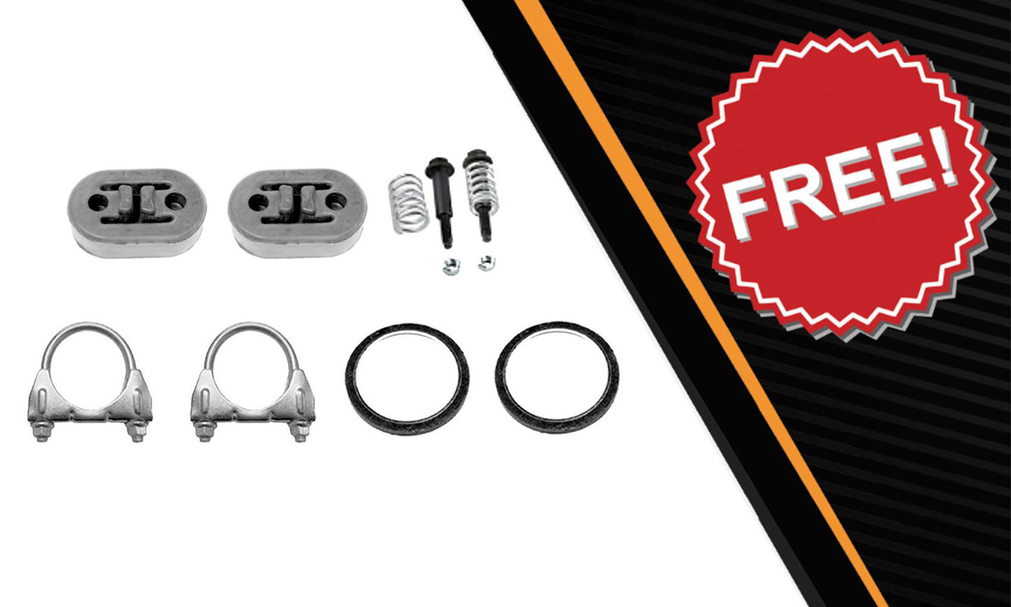 2004-2009 Toyota Prius 1.5L EPA Approved Exhaust Catalytic Converter and Resonator Pipe Kit