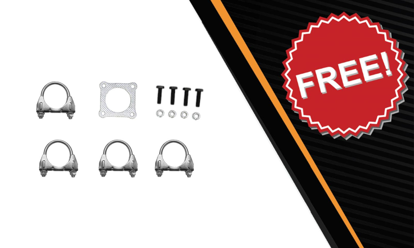 2015 Dodge Journey 2.4L Catalytic Converter, Resonator Pipe and Muffler