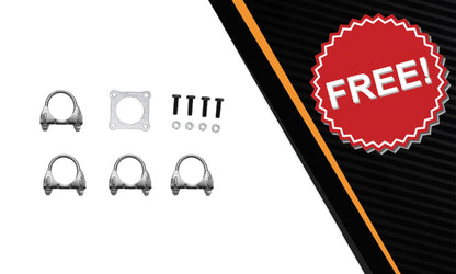 2015 Dodge Journey 2.4L Catalytic Converter, Resonator Pipe and Muffler